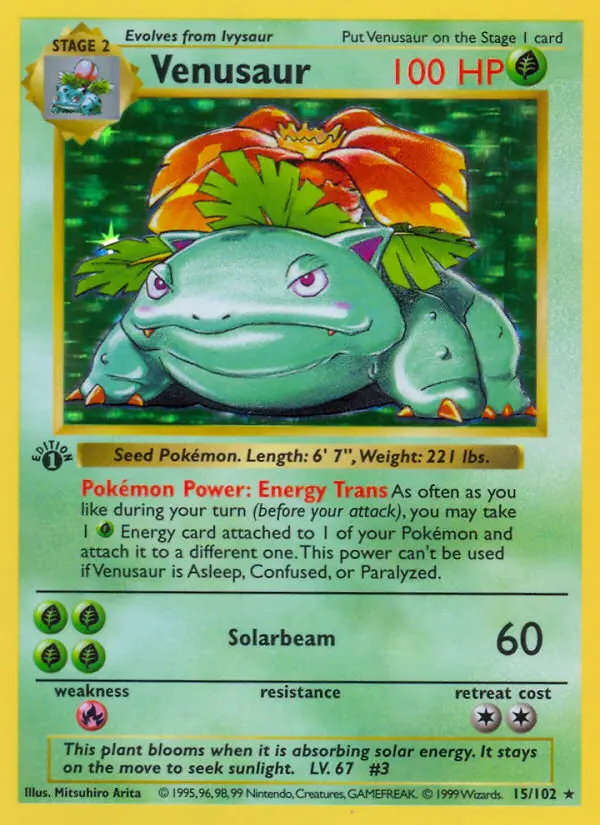 Venusaur - Base Set