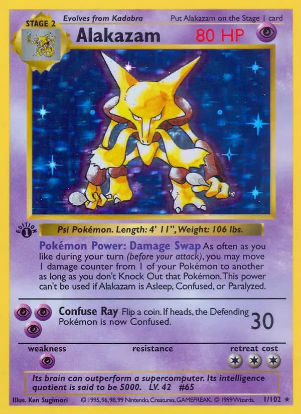 Alakazam - Base Set
