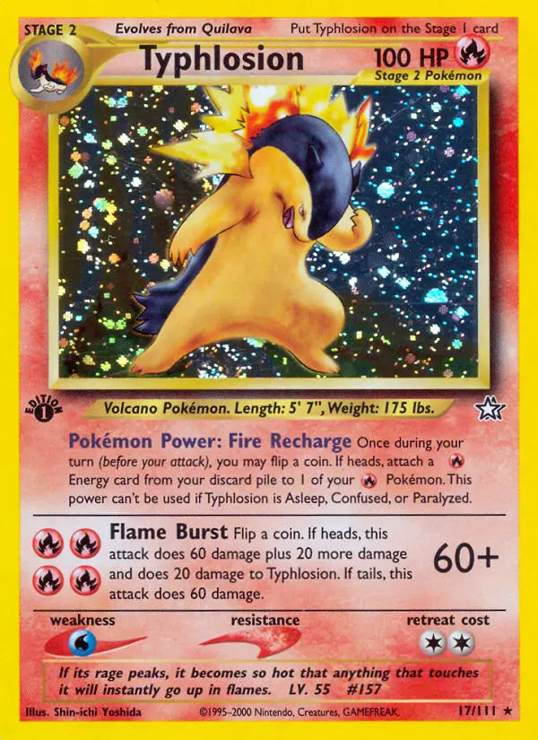 Typhlosion - Neo Genesis