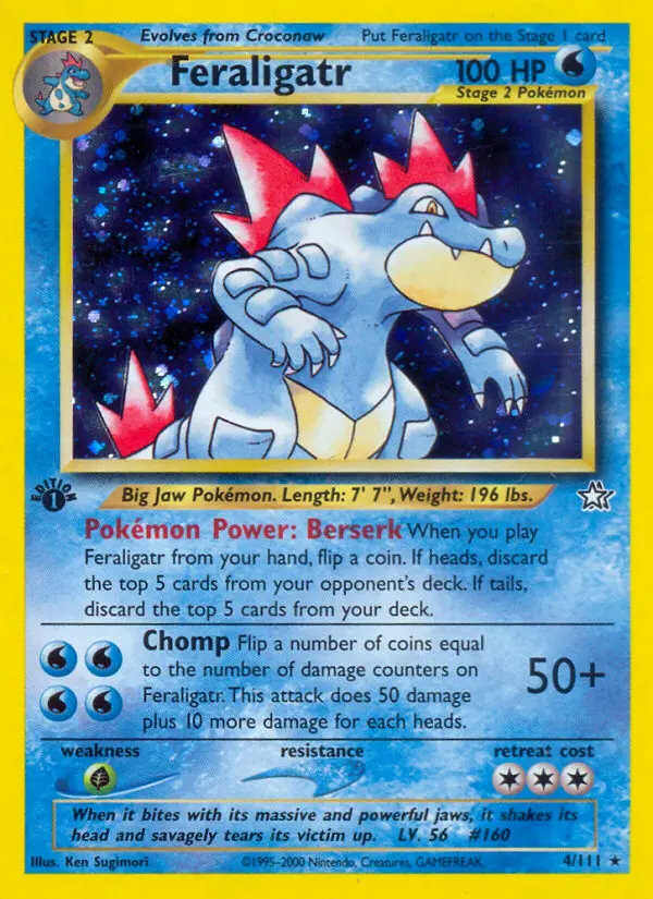 Feraligatr - Neo Genesis