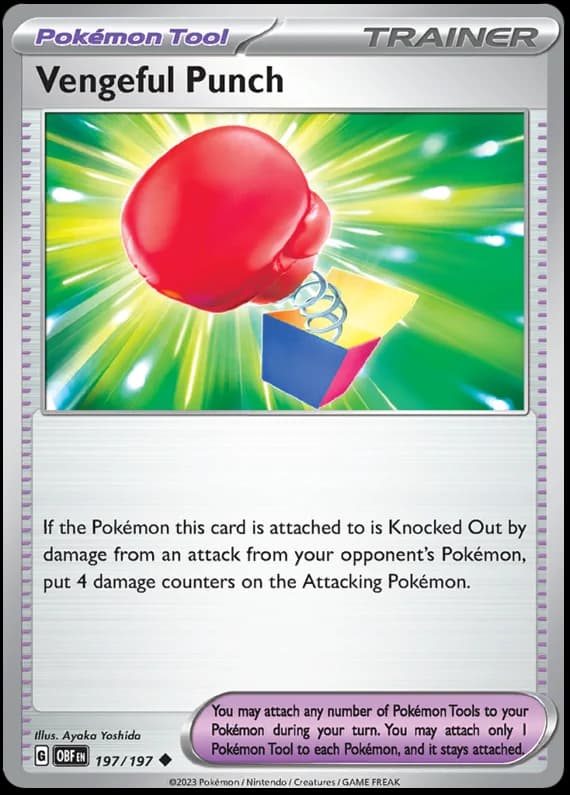 Vengeful Punch - Obsidian Flames