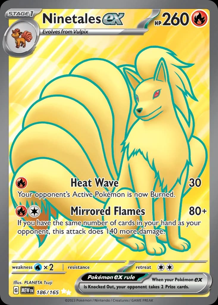 Ninetales ex - 151