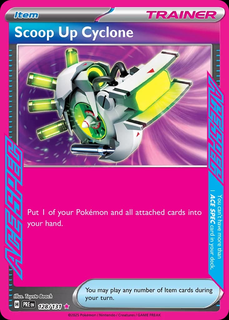 Scoop Up Cyclone - Prismatic Evolutions